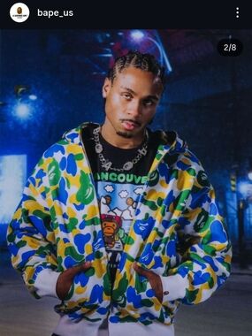 BAPE Vancouver Exclusive Baby Milo Tee Black (Size L) – Canada First Store Limit